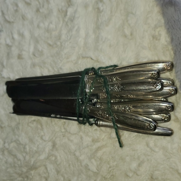 Vintage 1847 Rogers Bros. Set of 10 Place Settings Plus Butter Knife, Etc - Picture 3 of 14